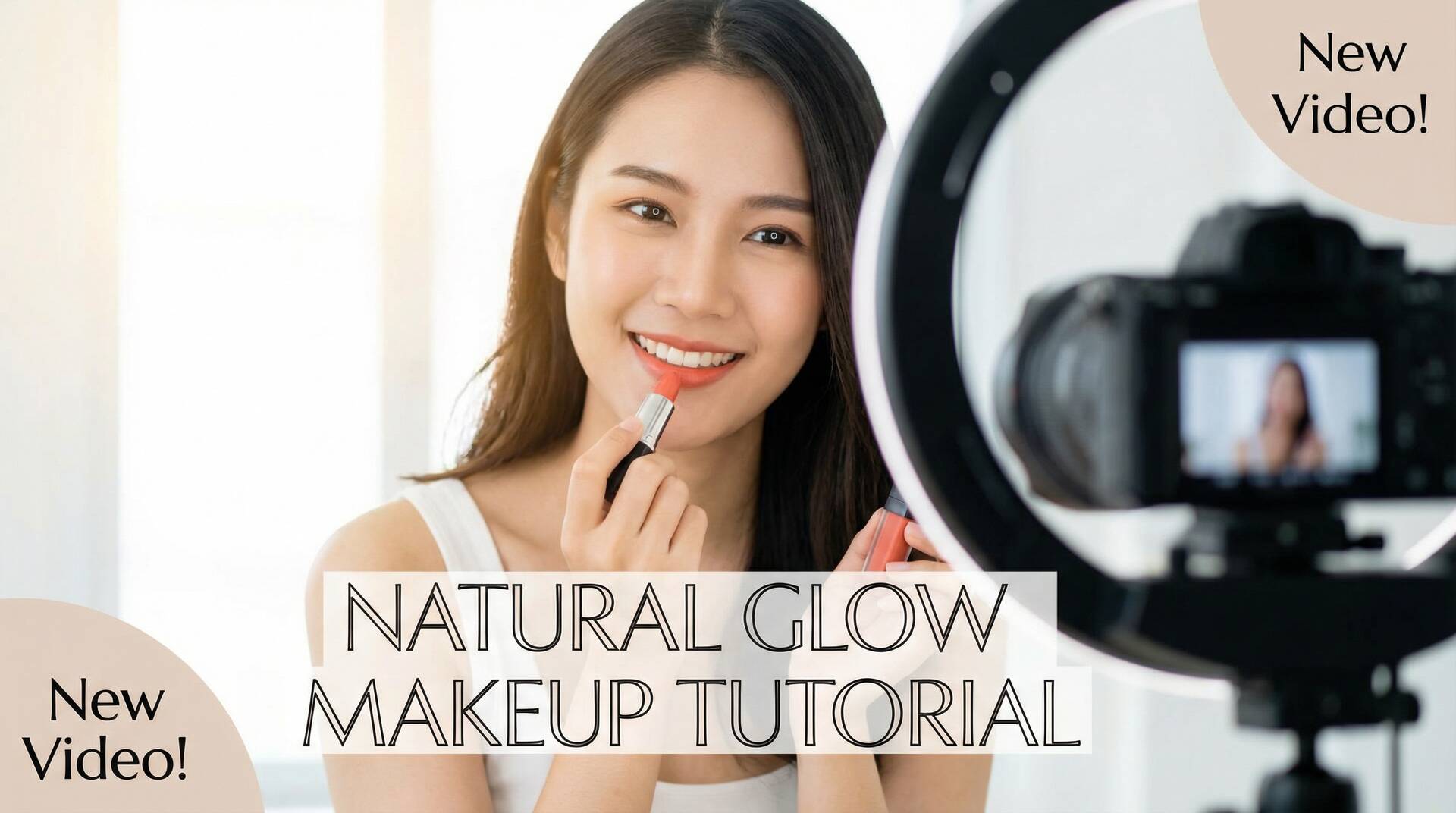 糖心vlog美妆视频教程